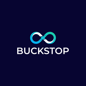 Buckstop logo above white (002)