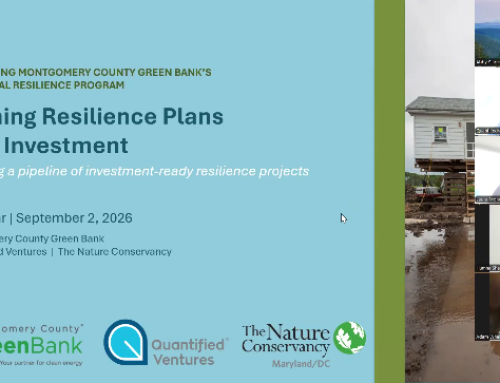 Turning Resilience Plans into Investment